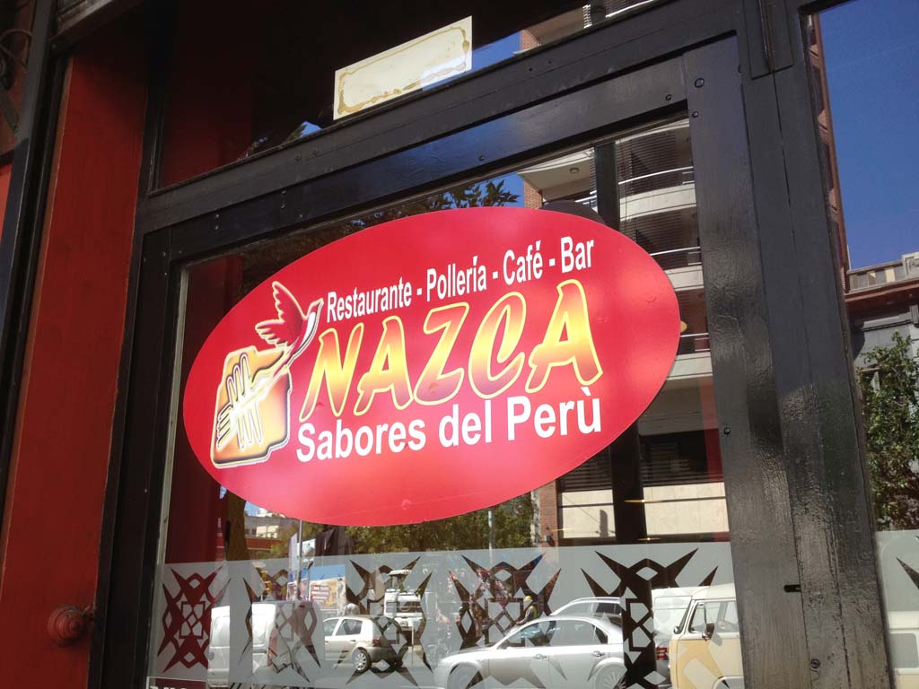 Restaurante Nazca, Sabores del Perú